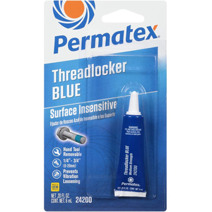 Permatex Surface Insensitive Threadlocker Blue, 6mil