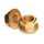 Copper Hex Nut Slotted M8-1.25xM12