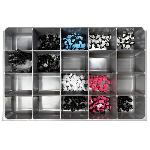 Kia and Hyundai OEM Clip Assortment 230 pieces