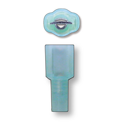 3M Style Push Connector Fully-Insulated Male3/16