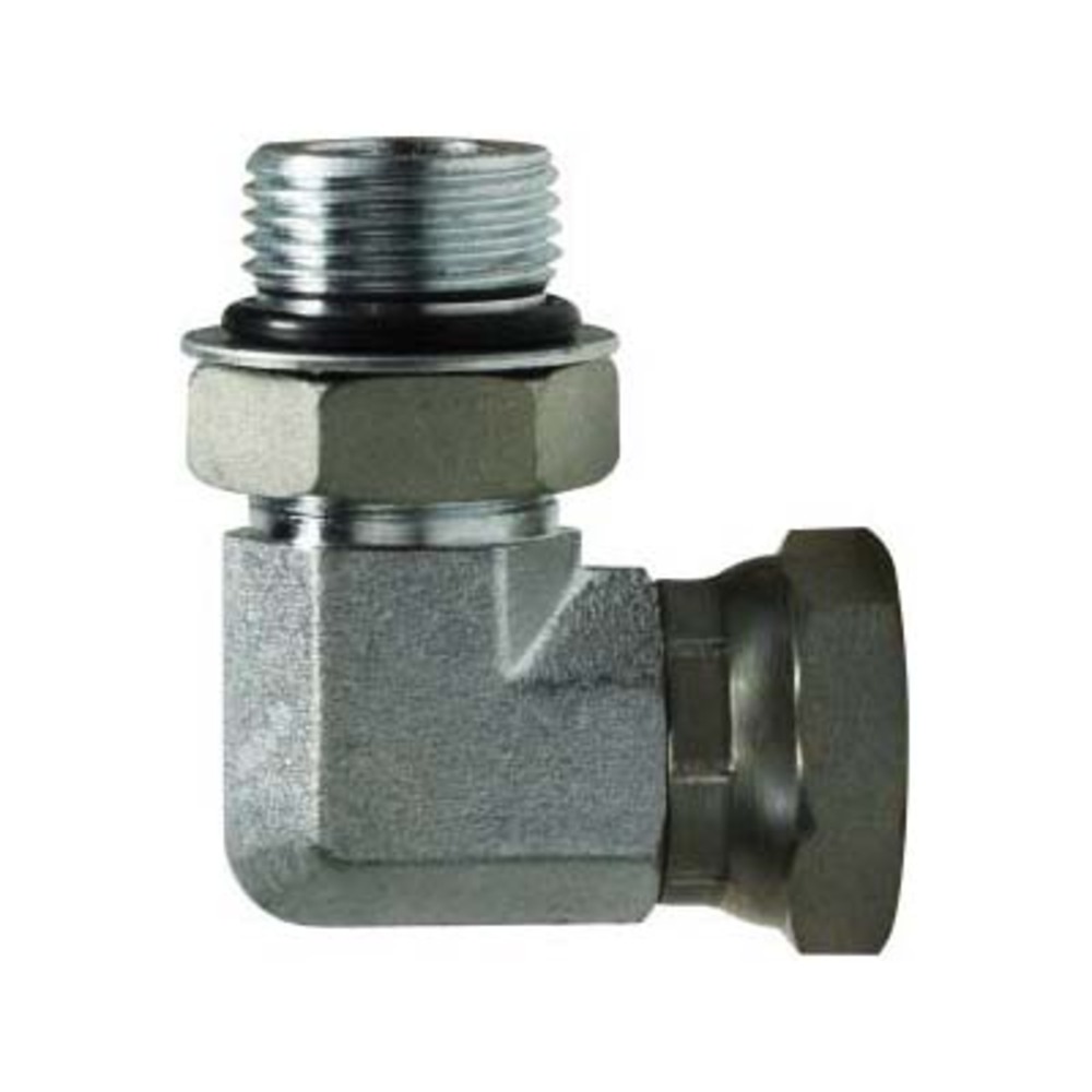 9/16-18X3/8 (3/8 OD) 90 Degree O-Ring Swivel Adapter | Wurth USA