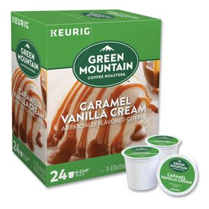 Green Mountain Coffee Caramel Vanilla Cream Coffee K-Cups, 24/Box
