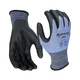 NSI KutShieldz® CR4 Touchscreen PPU Palm Coated HPPE/Metal Blend LevelA4 Cut Resistant Gloves - Blue - Xsmall