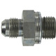 JIC TO METRIC MALE CONNECT- TH1: 1/4 JIC TH2: 14X1.5
