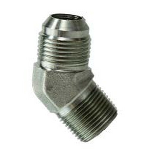 JIC MALE ELBOW 45- 3/8 JIC X 1/8 MPT