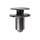 Bumper Cover Push Type Retainer Black Nylon Hyundai