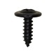 Self-Tapping Screw Phillips Washer Head Black #8