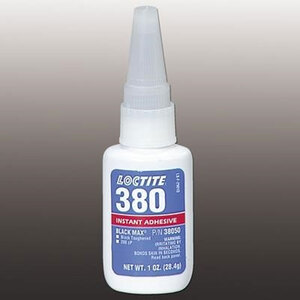 Loctite® 380 Black Max® Toughened Instant Adhesive 1 oz Bottle