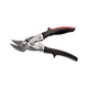 ZEBRA Sheet Metal Snips - Ideal Carbide Snips - For Right Handed Cutting - 260mm Length