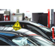 Dangerous Electrical Voltage Sigh With Magnetic Base - 6 Inches x 6-2/3Inches x 6 Inches