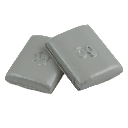 Adhesive Coated Wheel Weight 60 Gram Zinc Zinc CCAS Adhesive