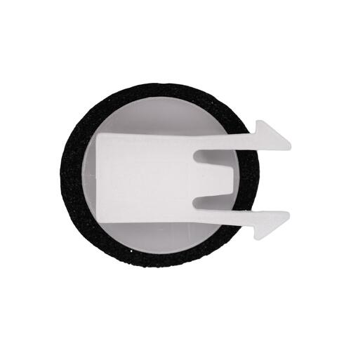 10 Moulding Clips With Sealer – For GM 11611375 – Fits Cadillac, Chevrolet, GMC – White
