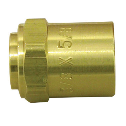 Screw On Reusable Ferrules 5/8 O.D. 3/8 I.D. Air Hose Repair Fittings