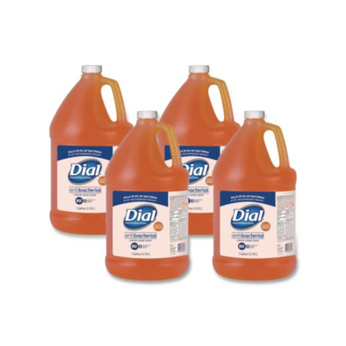 Dial Gold Antibacterial Liquid Hand Soap, 1 gal, 4/Carton