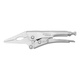 ZEBRA Locking Pliers - Long Straight Jaws - 165mm Length (0-55mm Clamping Width)