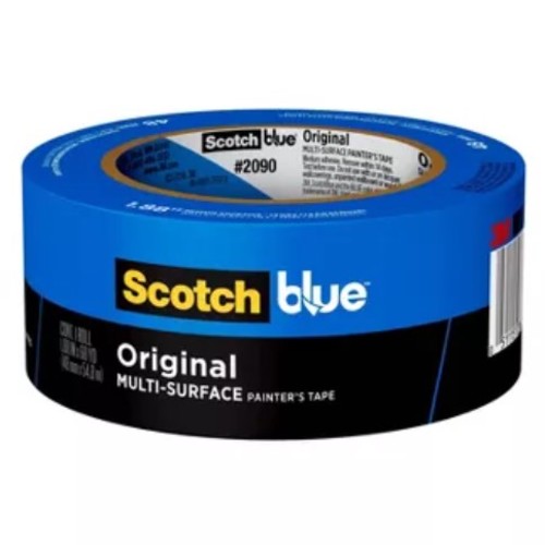 ScotchBlue Original Painter's Tape 2090 - .70 Inch (18 mm) x 60 Yards(55 Yards)