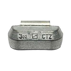 3.00 oz CTZ Style Zinc Clip-on Weight