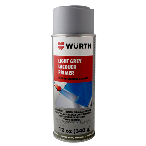Lacquer Light Gray Primer 12 oz aerosol Primers Chemical Product Wurth USA
