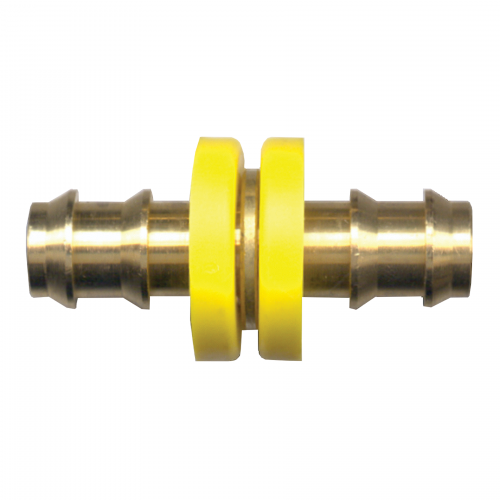 Brass Grip-Tite Reusable Hose - Fittings Hose Splicer -1/4 Inch Hose Inner Diameter (HID)