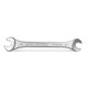 ZEBRA Double Open End Wrench Assortment - 12 Pieces WithPlastic Holder