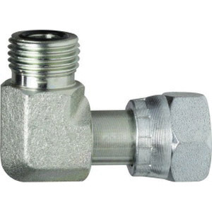 9/16-18X7/16-20 (3/8 OD) Swivel Nut Elbow