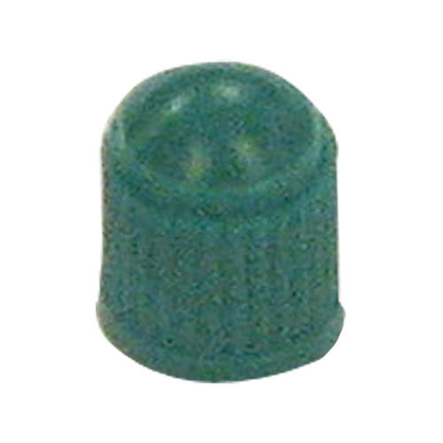CAP VALVE STEM PLASTIC GREEN