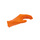 Nitrile Gloves - Heavy Weight - Orange - Textured - (100/Box) - ExtraLarge