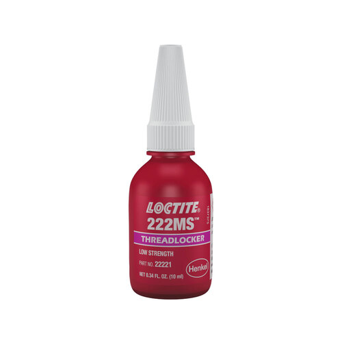 Loctite® 222 MS Low Strength Threadlocker 10 ml