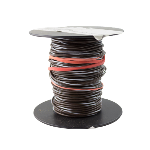 Trace Wire 22 Gauge Brown/White 100 Ft