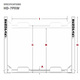 HD-7PXW / 7,000lb Capacity 4 Post Vehicle Display Lift / Tall