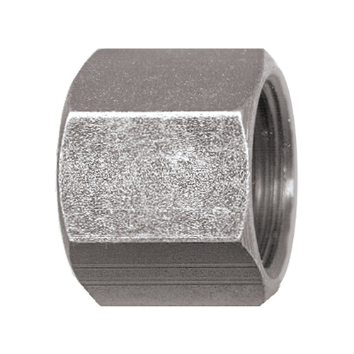 Steel JIC 37-Degree Cap -  5/8 Inch Tube
