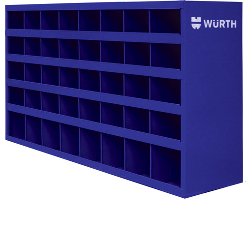 40 Compartment Bin 9 inch Deep OEM Blue Storage Shop Supplies and