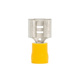 Female Spade Connector Yellow Large