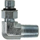 7/16-20X1/4 (1/4 OD) O-Ring to Male Pipe Elbow