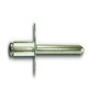 Butt Head Rivet 1/8 Al/ Al Dia Lg Fl 3/8 Long