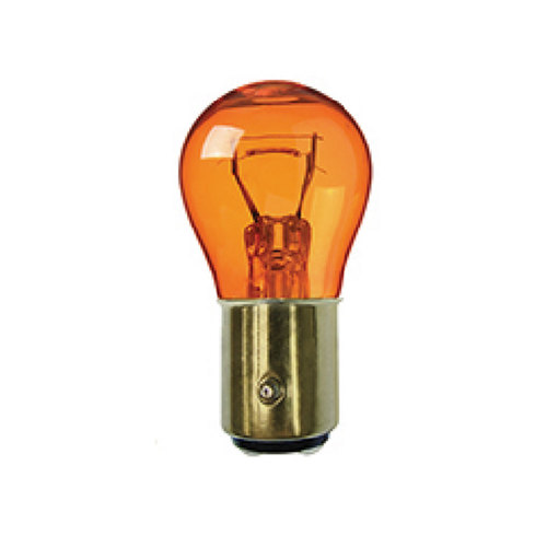 12.8/14 Volts - 26/6 Watts S8 Dual Cintact Amber 2/.59 #2357A Bulb