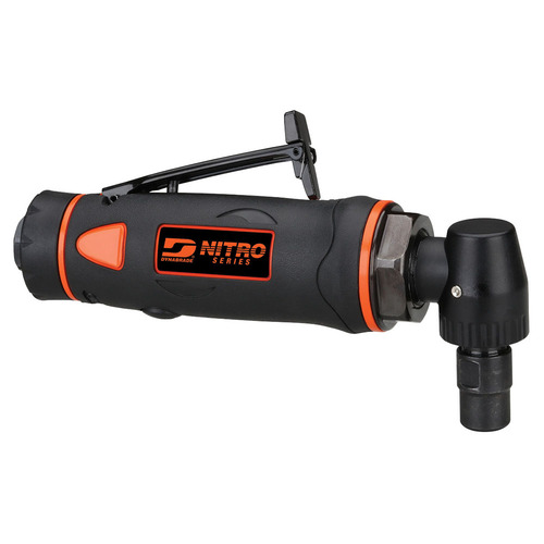 Dynabrade .5 hp Right Angle Die Grinder, 14,000 RPM, Rear Exhaust, 1/4