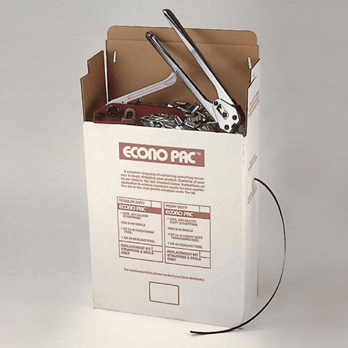Econo-Pac Regular Duty Manual Plastic Strapping Kit  300-400 lb. BreakStrength