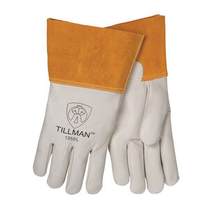 Tillman Heavy-Duty Pearl Top Grain Cowhide Unlined Welding Gloves -Large