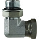 3/4-16X3/4 (1/2 OD) 90 Degree O-Ring Swivel Adapter