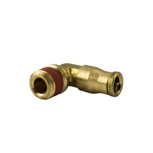 Brass Push-To-Connect - DOT Air Brake - Nylon Tubing - 90-Degree Elbow - 5/8 In Tube x 1/2 In Male Pipe Thread (MPT)