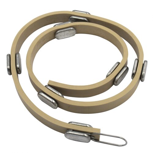 Disc Rotor Silencer Natural Rubber With Weights Ammco #6920