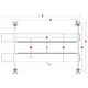 HDS-18E / 18,000lb Capacity 4 Post Lift Regular Length