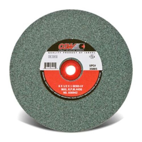 Bench and Pedestal Wheel - 12 x  2 x 11/2 - Type 1 - 100 Grit - Hardness I - Green
