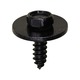 Black Zinc Hex Head Sems