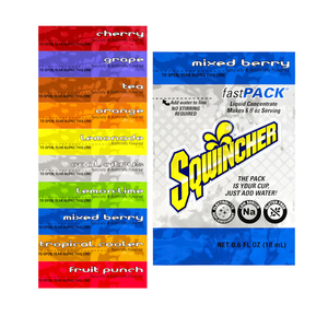 Sqwincher® Fast Pack® Single Serve Instant Drink Mix, 50/Box - CoolCitrus