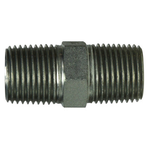 3/8-19 BSPT Hex Nipple