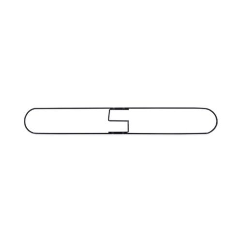 Clip-On Dust Mop Frame, 24w x 5d, Zinc Plated