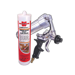 6 Sprayable Seam Sealer Gray with Spray Gun Package Deal