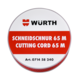 AY Cuttingcord WNDWREMTL Red L65M